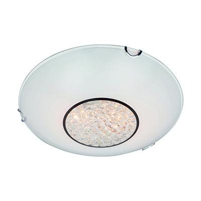 Crystal Ceiling Light White E27 3x40w - Livestainable.co.za