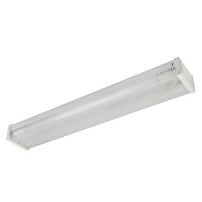 2 Ft T8 Double Closed Channel Prismatic Led Ready Empty Body - Livestainable.co.za