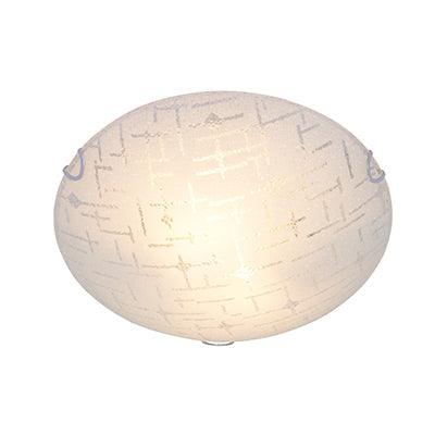 Line Patternn Ceiling Light 400mm Chrome E27 3x40w - Livestainable.co.za