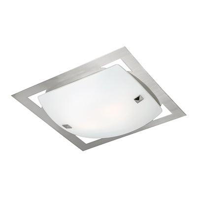 Frame Ceiling Light Satin Chrome E14 1x60w - Livestainable.co.za