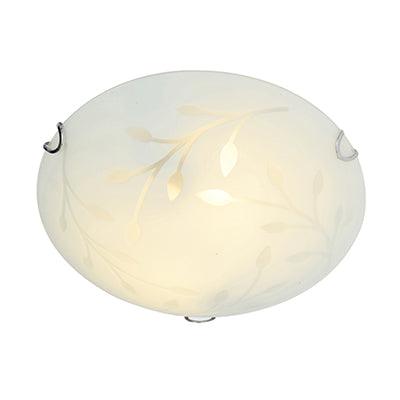 Leaf Ceiling Light Chrome E27 1x60w - Livestainable.co.za