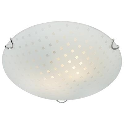 Dots Ceiling Light Chrome E27 2x60w - Livestainable.co.za