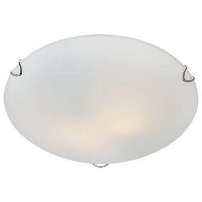 Frost Ceiling Light Chrome E27 2x60w - Livestainable.co.za