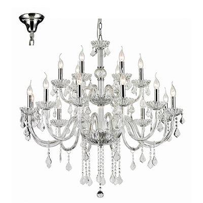 Ash Chandelier Chrome E14 18x40w - Livestainable.co.za