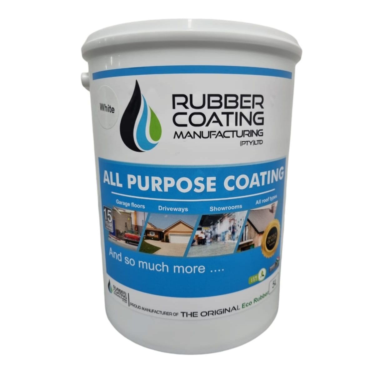 Rcm All Purpose Coating White 5 L