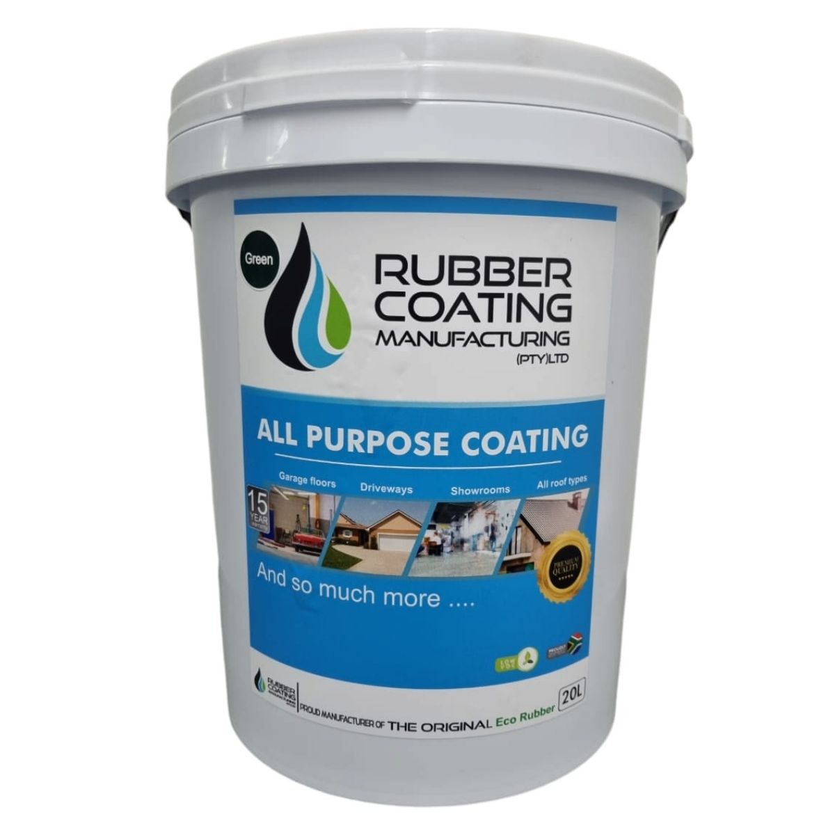 Rcm All Purpose Coating Green 20 L