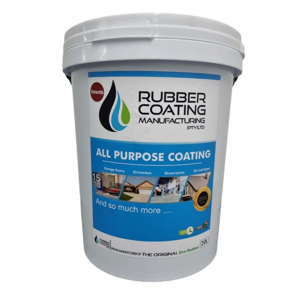 Rcm All Purpose Coating Terracotta 20 L