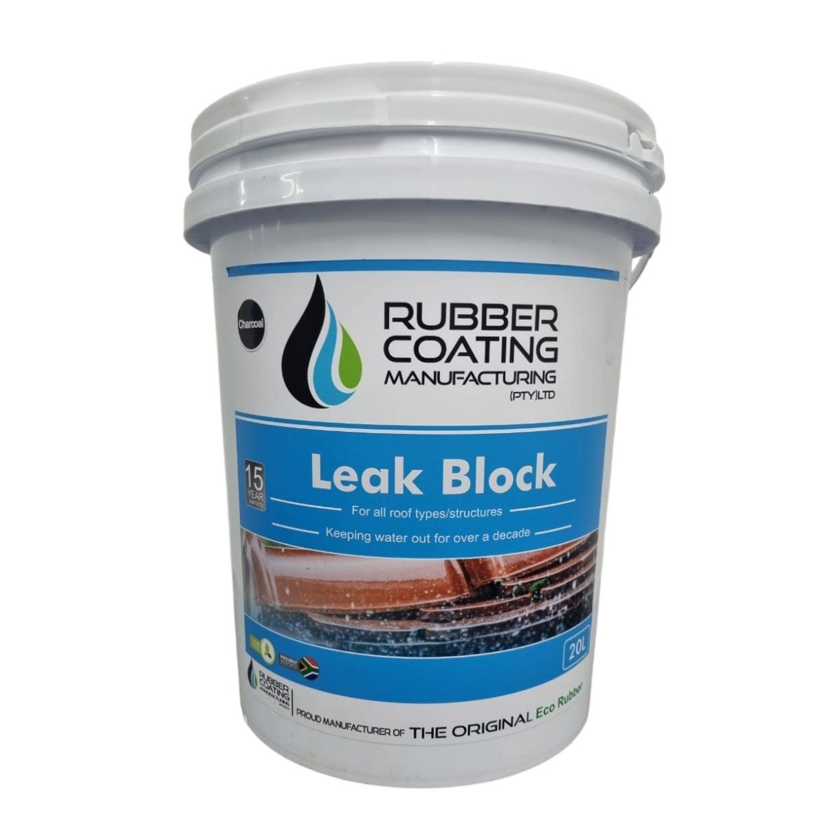 Rcm Leak Block Charcoal 20 L
