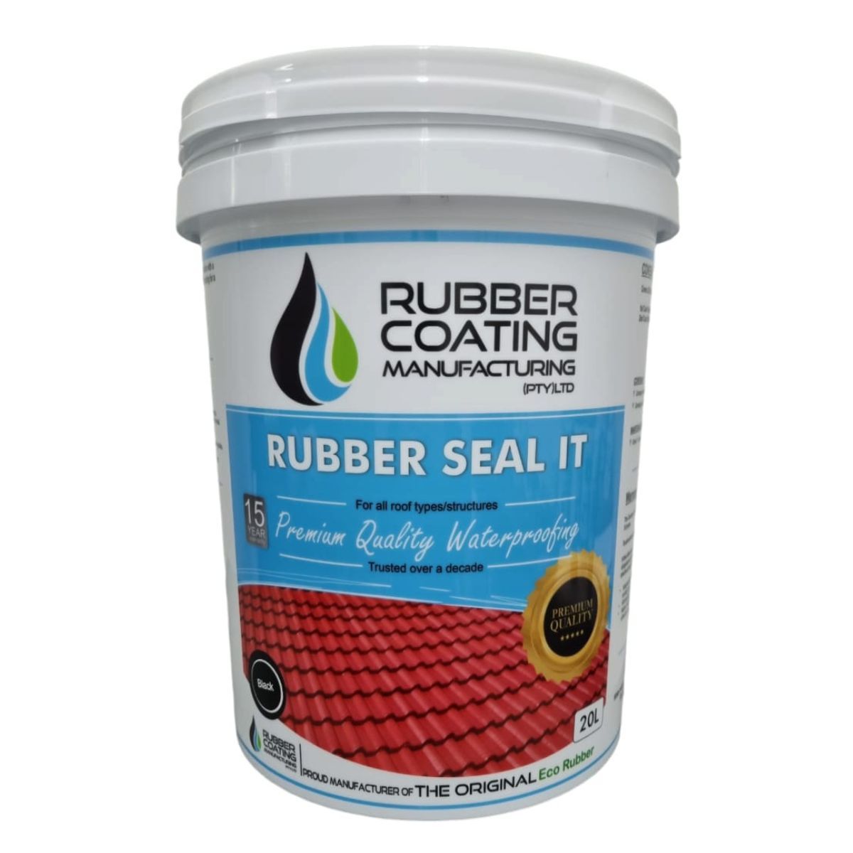 Rcm Rubber Seal Black 20 L