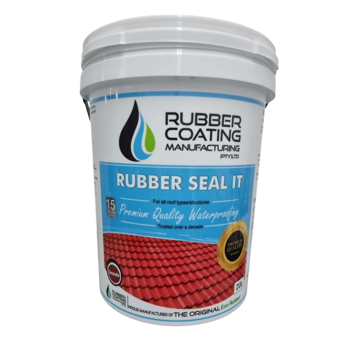 Rcm Rubber Seal Terracotta 20 L