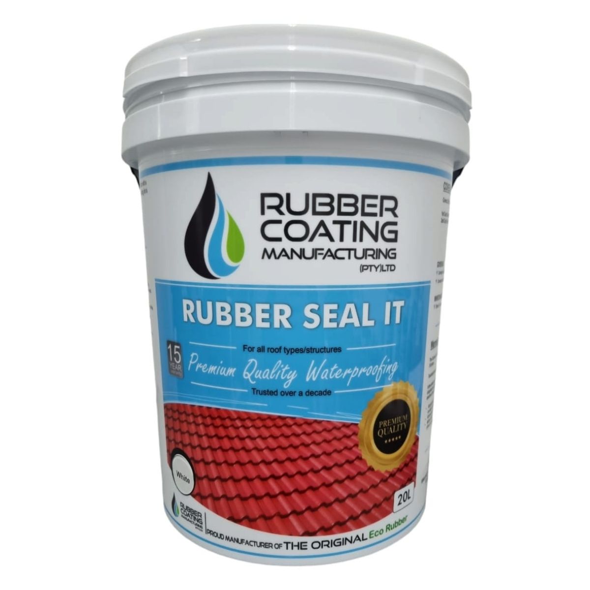 Rcm Rubber Seal White 20 L