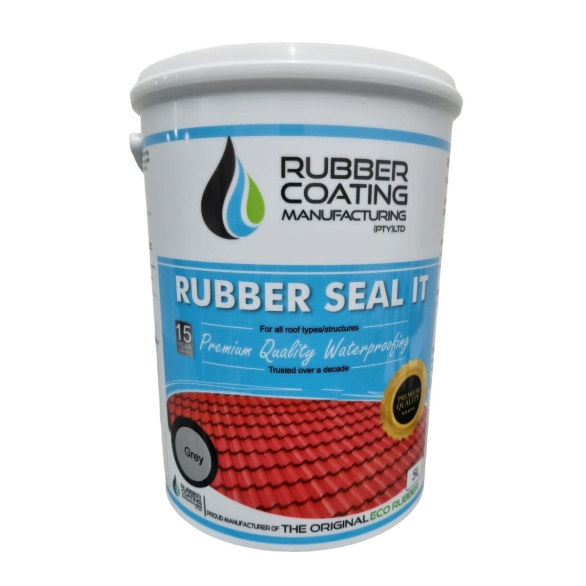 Rcm Rubber Seal Light Grey 5 L