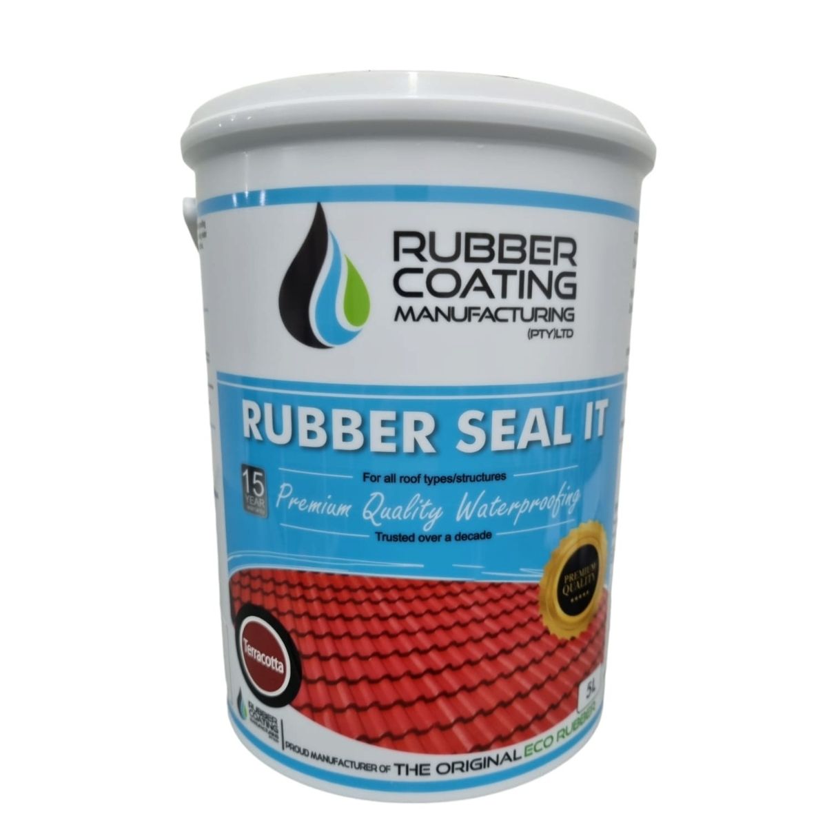 Rcm Rubber Seal Terracotta 5 L
