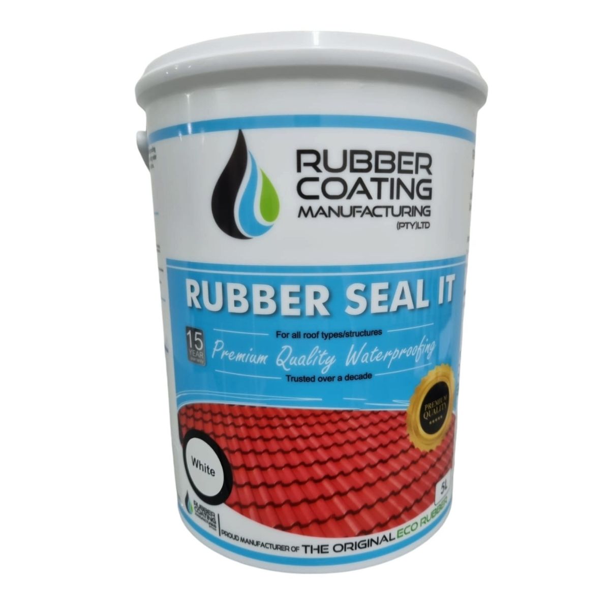 Rcm Rubber Seal White 5 L