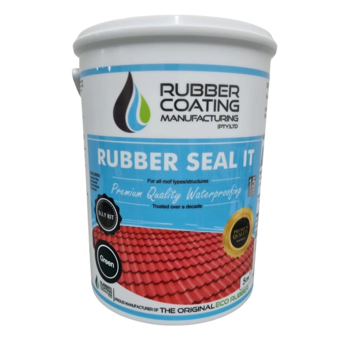 Rcm Rubber Seal Green 5 L Diy Kit