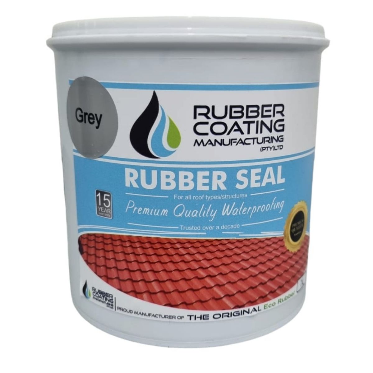 Rcm Rubber Seal 1 L Light Grey