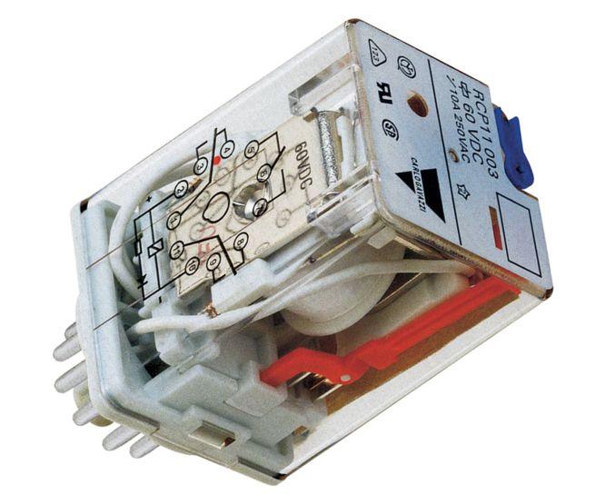 Industrial P/In Relay 11 Pins 3 Pdt 10 A C=24 Vdc Rcp100324 Vdc - Livestainable.co.za