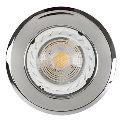 D/Light Steel Chrome Gu10 50w C/O 65mm - Livestainable.co.za