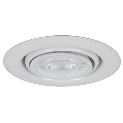 D/Light Steel White Gu10 50w C/O 65mm - Livestainable.co.za