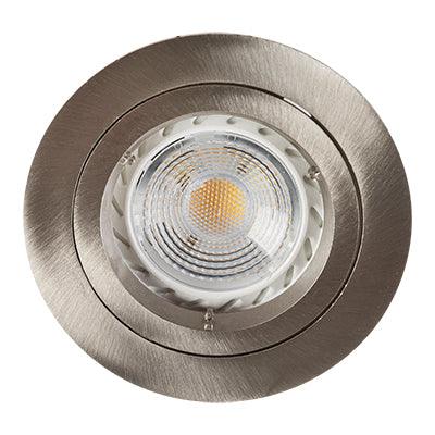 D/Light Die Cast Satin Chrome Gu10 50w C/O 70mm - Livestainable.co.za