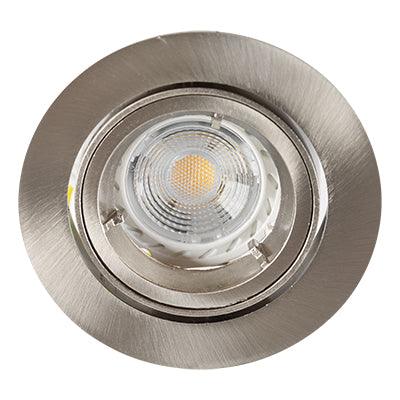 D/Light Tilt Die Cast Satin Chrome 50w C/O 85mm - Livestainable.co.za