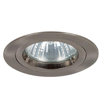 D/Light Bayonette Die Cast Satin Chrome 50w C/O 70mm 12v - Livestainable.co.za