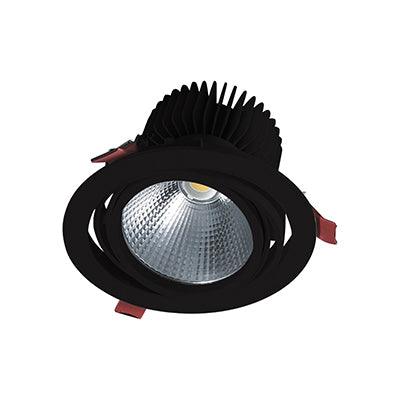 D/Light Tilt Black Led 35w 2500 K C/O 152mm - Livestainable.co.za