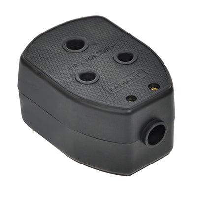 Janus Coupler 16 Amp Double Rubber - Livestainable.co.za