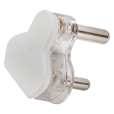 Plug Top 16 Amp 3 Pin (Radi Plug) White - Livestainable.co.za