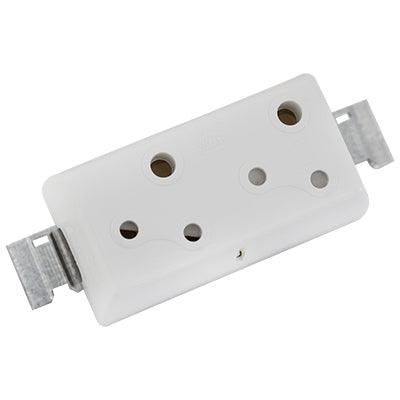 Socket Luminaire Duo Surface 6 Amp - Livestainable.co.za