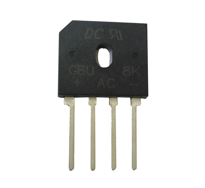 Diode Bridge Rectifier Sil +Aa 800 V 8 A Gbu8 K