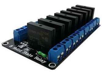 8 Channel Solid State Relay Board 240 V 2 A 170239 *A*