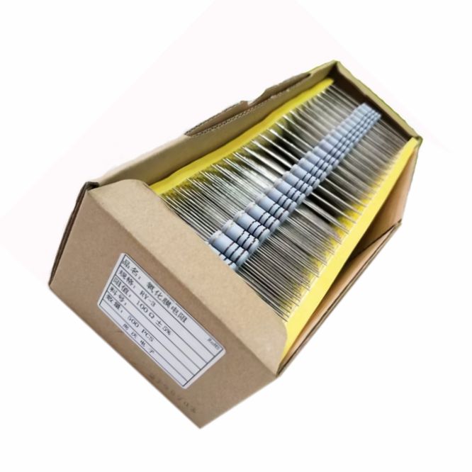 Resistor 5 W Round M/O 5% 17x5mm 8 K2 500/Box Mof500 S 8 K2 J Tb