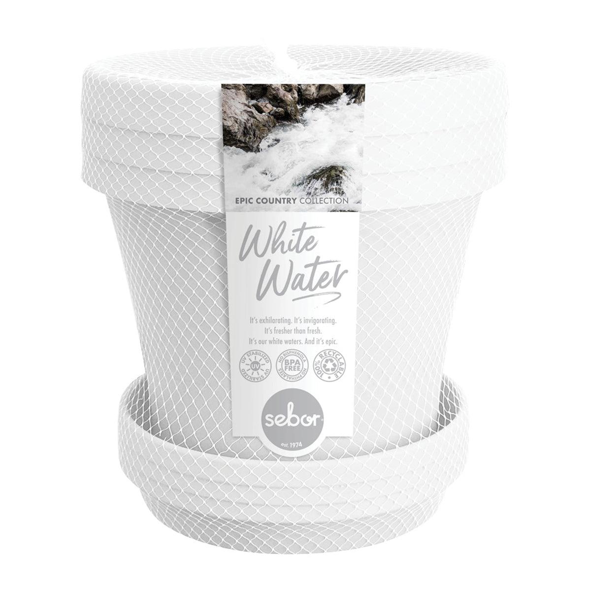 Sebor Super Pot & Sauc Set 20 Cm 3 P White Water - Livestainable.co.za