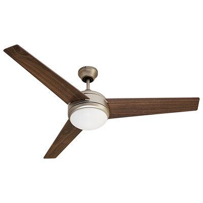 Ceiling Fan With Light & Remote Satin Nickel - Livestainable.co.za