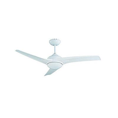 Mach One Ceiling Fan With Light & Remote White Dimmable - Livestainable.co.za