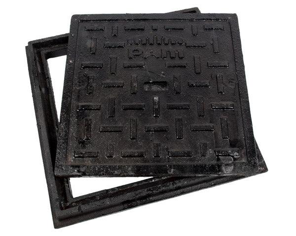 Manhole Cover & Frame 450 X450 Mm L/D - Livestainable.co.za