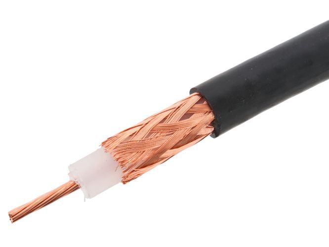 Coaxial Cable Solid 50 E O=10.3mm Black Rg8 U Coax Cab - Livestainable.co.za