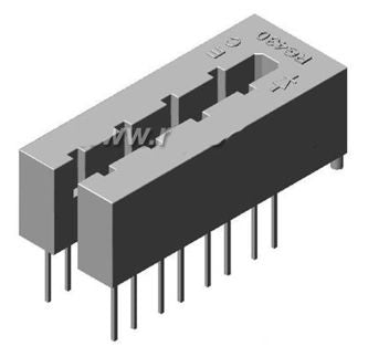 Vane / Gap Optical Sensor 4 Channels 6mm Appart Rg430