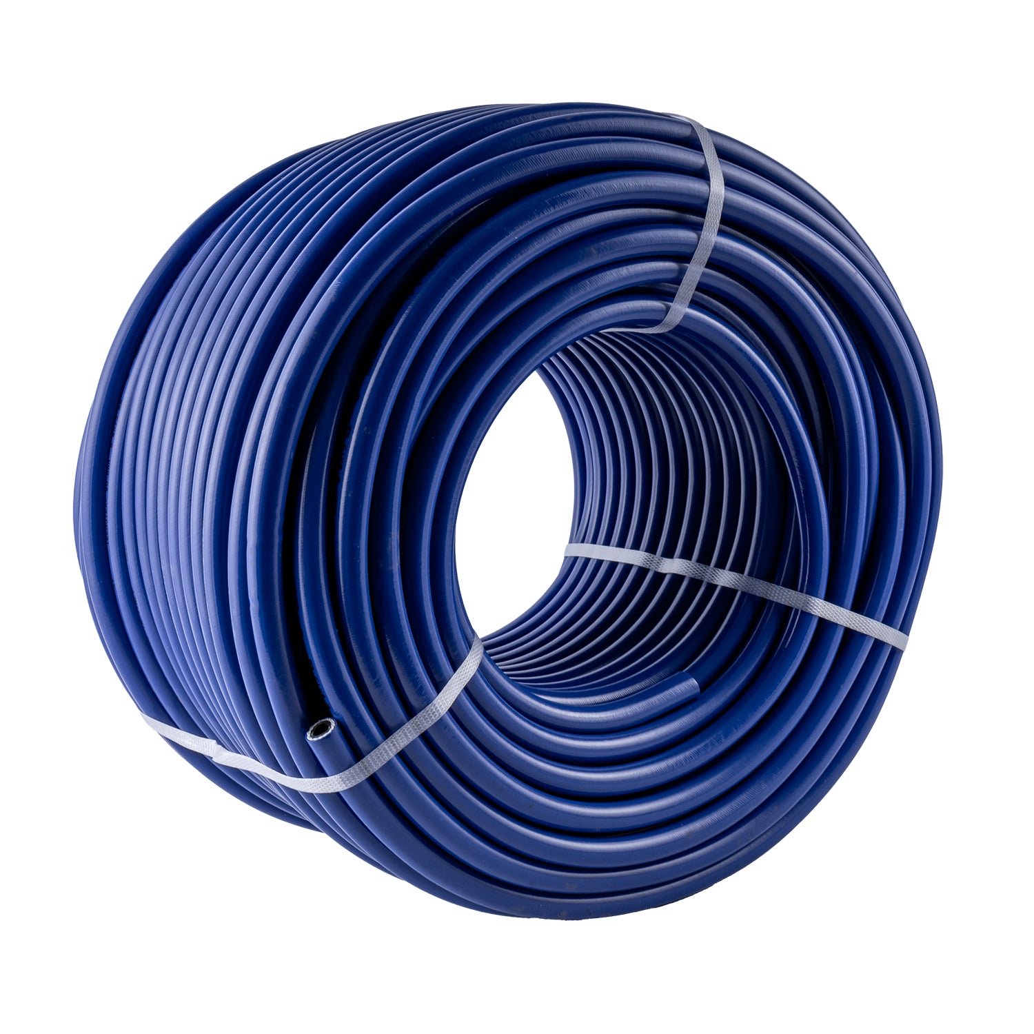 Rubber Hose 8 Mm X 15 Mm Blue Colour X100 M 80 Bar