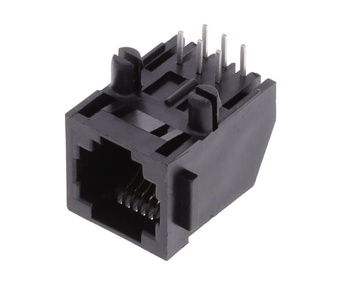 Mod Socket Rj12 Pcb R/A 6 P/6 C 6 Contact N3712 010 03 6 P6 C