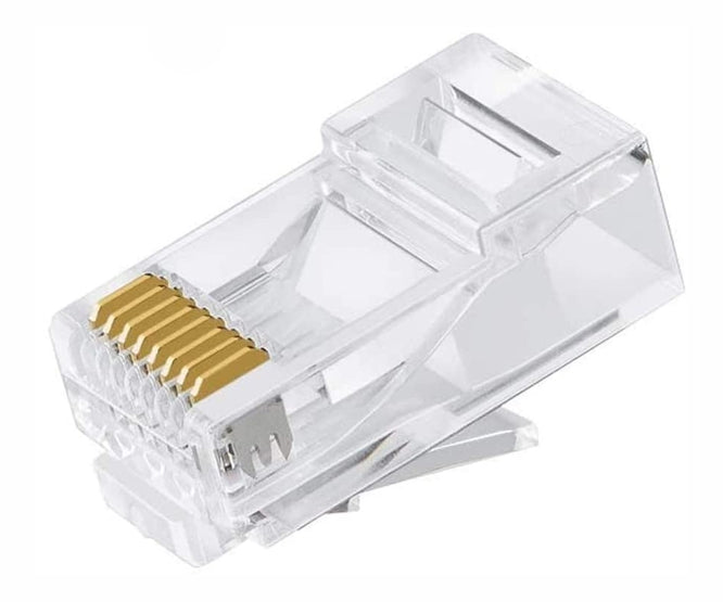 Modular Plug 8 W8 P Rj45 Debulk Mod Con/Rj45 C