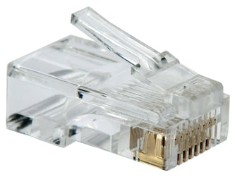 Rj45 Modular Plug Connector 3 Prong 8 P8 C Cat 5 Debulk Rj45 S