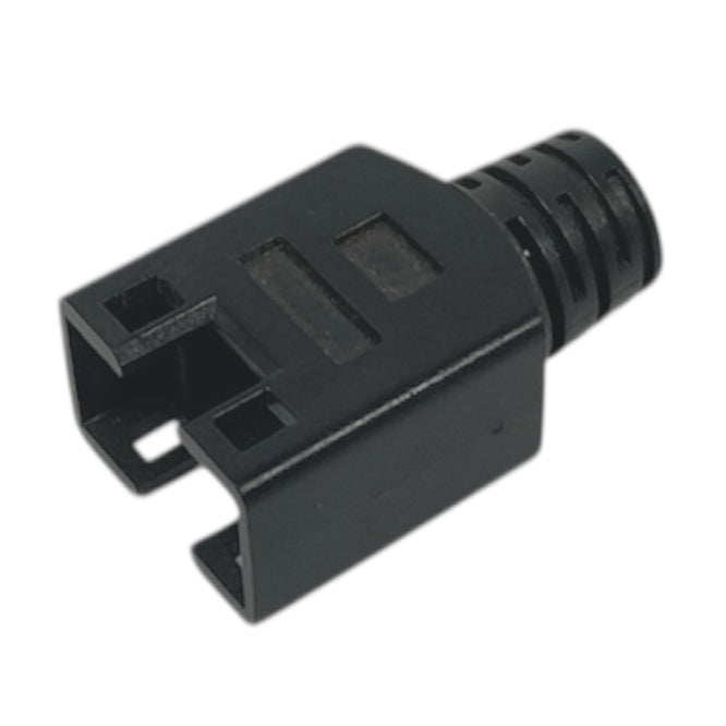 Rj45 Pvc Boot For Round Cable Black 20mm Rj45 Boot