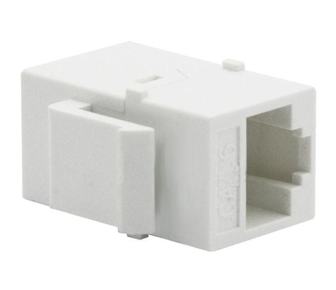 Cat6 Adaptor Rj45 Socket To Socket White Inline 220772 - Livestainable.co.za