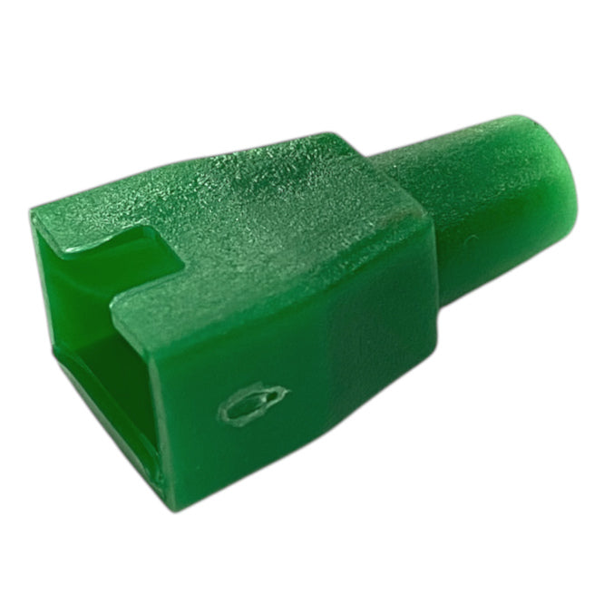 Rj45 Boot For Round Cable Green 27mm Rj45 Bge2