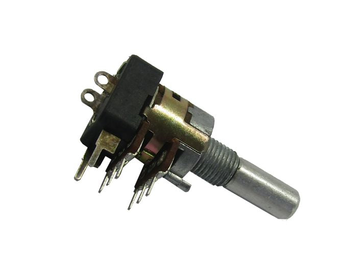 16 Mm Potentiometer W/Switch S/T Lin Dual 50 K Rk12 A50 K 20