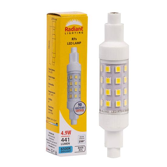 Qi Clear 4.9w Led R7s J78mm 6500 K N - Livestainable.co.za