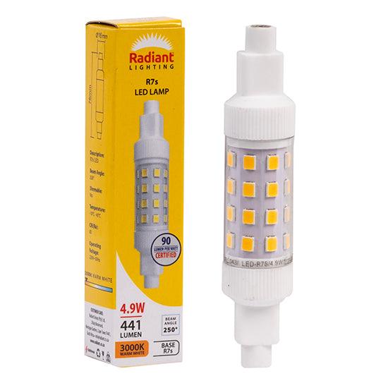 Qi Clear 4.9w Led R7s J78mm 3000 K N - Livestainable.co.za