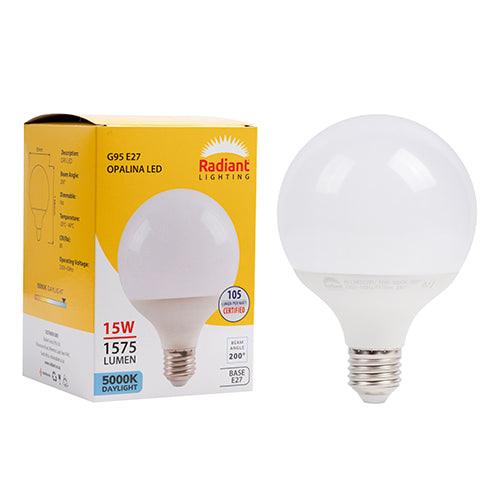 Opalina Frosted G95 15w Led E27 5000 K N - Livestainable.co.za